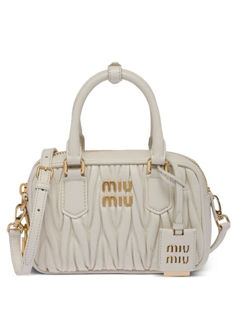 miu miu pouch pochette|farfetch michael miu bags.